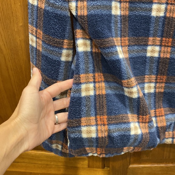 NWT Kori plaid fleece pullover size medium - Picture 3 of 6